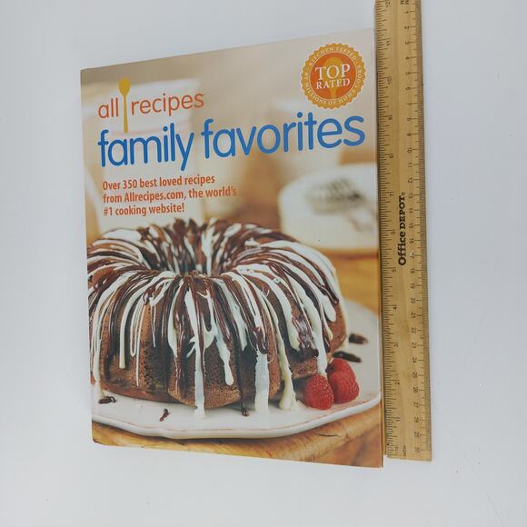 All Recipes Family Favorites Over 350 Best Loved Hardcover Book - Picture 4 of 16